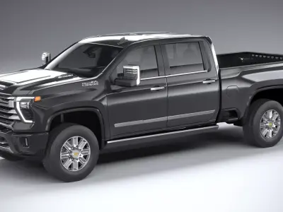 Chevrolet Silverado 2500 HD CG 2024 3D model