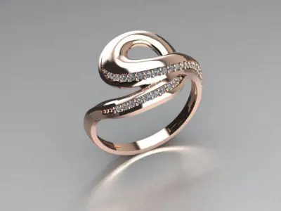 jewelry ring 3D print model
