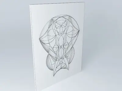 Zombie abstract art Free 3D model
