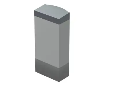 Ticket validation card payment machine 3D model