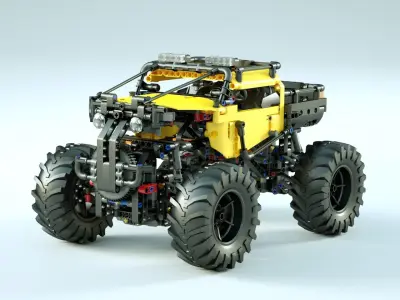 LEGO 4x4 Off-Roader 3D model