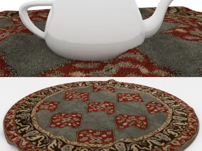 Rugs No 895 Low-poly 3D model