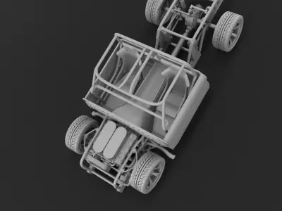 1966 CHEVROLET C10 CUSTOM TRANS KIT 3D print model