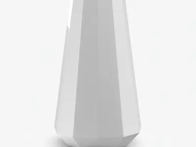 Tiffany large tapered vase 3D model