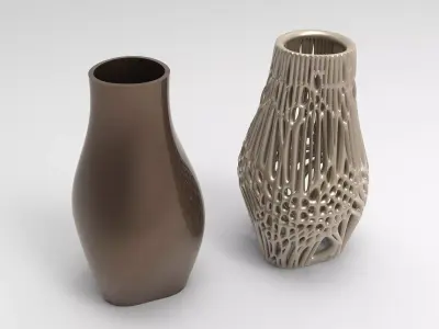 Vase Voronoi 10 3D print model