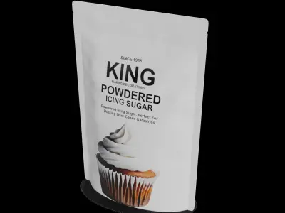 Baking decorations Icing Sugar 3D model