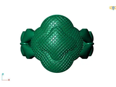 Women Plain Ring STL Models Womens Ring 3dmodels 3D print model 3D print model 56
