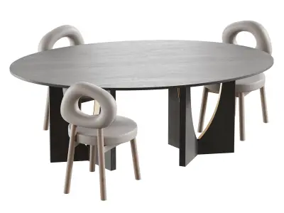 INWOOD table 3D model