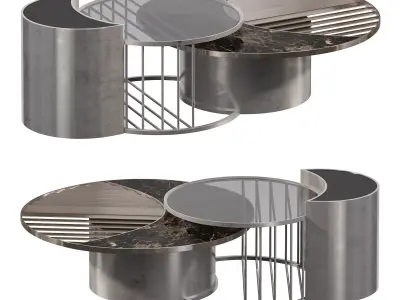 Sole Center Table by Elve luxury 3D model