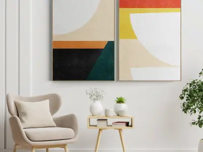 Photo Frame 168 Low-poly 3D model