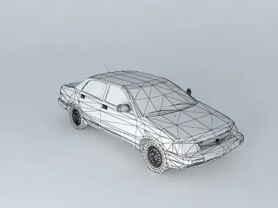 1992 Delta Laguna 1.5 Free 3D model