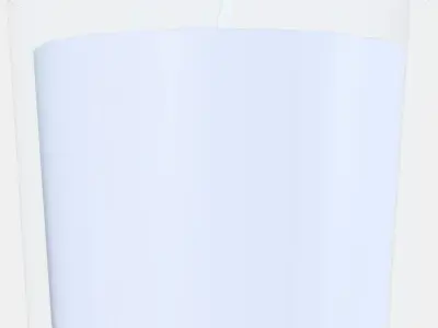 ADLAD Scented candle in glass Low-poly 3D model