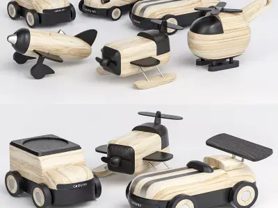 Wooden Toy 3D model purchase