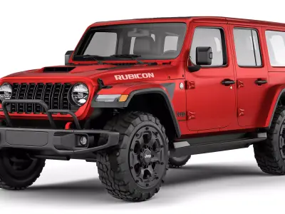 Jeep Wrangler Rubicon 2024 3D model