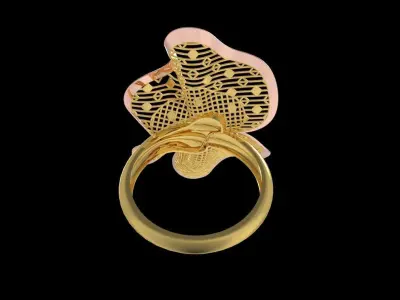 Fusion Gold Rings RAB01 3D print model