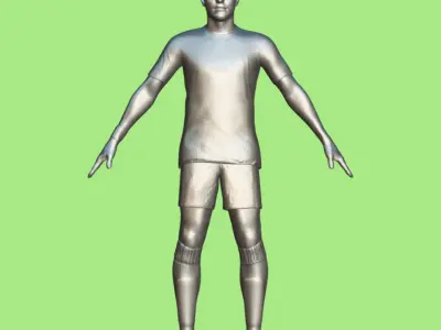 T-Pose Mauro Icardi Galatasaray 23-24 3D model