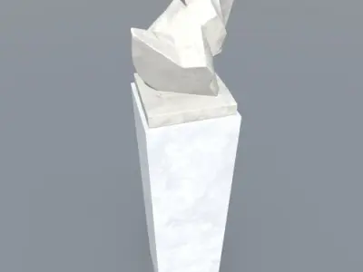 Criver sculpture Free 3D model