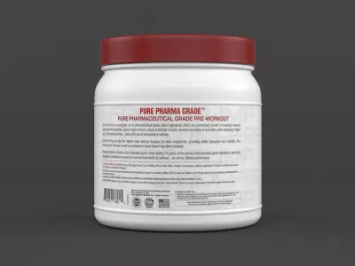 Protein Powder 3D model 21