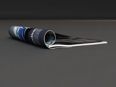 Magazine Set 2 summer 3D model