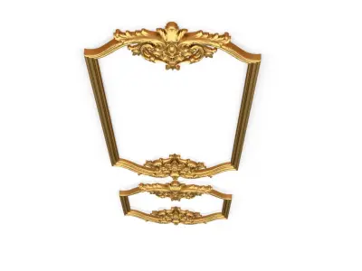 Classic decor ornament 163 3D model