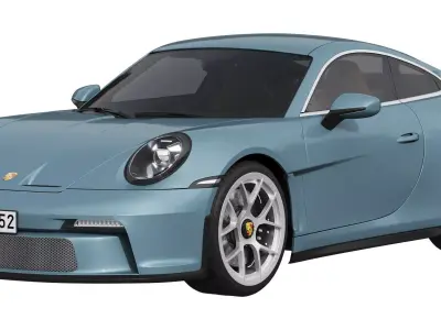 Porsche 911 S-T 3D model
