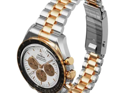 Omega Speedmaster Moonwatch Professional Moonshine 3D model