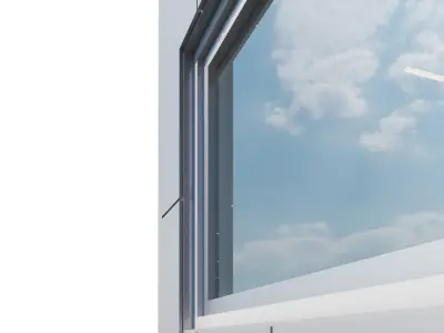 Modern building 001 3D model