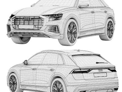AUDI RS Q8 3D model order