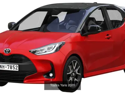 HQ cars collection 8 3D Model Pack