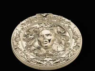 fashion pendant for  wemen  3D print model