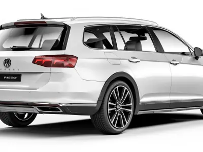 Volkswagen Passat Alltrack B8 FL 2020 3D model