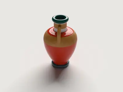 Ikiperu Vase 3D model