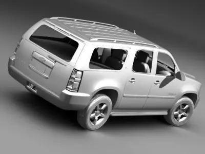 Chevrolet Suburban CG 2007 3D model