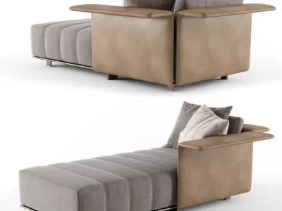 FREEMAN Chaise Longue 03 3D model