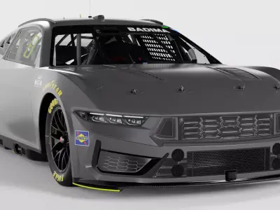 2026 NASCAR Cup Series Wild Horse Race Car 3D model