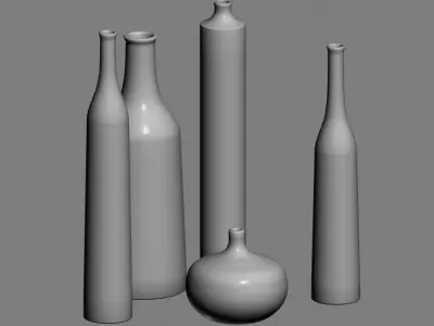vase 34 3D model purchase