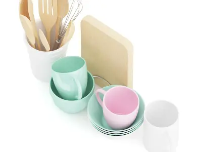 Kitchen Untensils 3D model