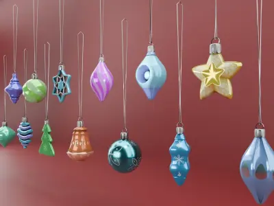 Christmas Toys Texture