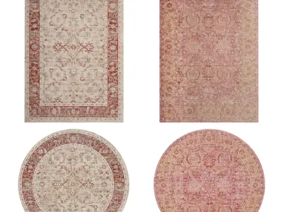 Rugs No 74 Low-poly 3D model