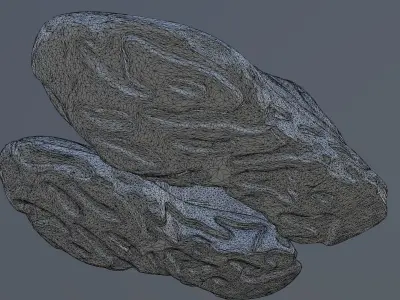 NIKE N354 SHOES PBR Low-poly 3D model