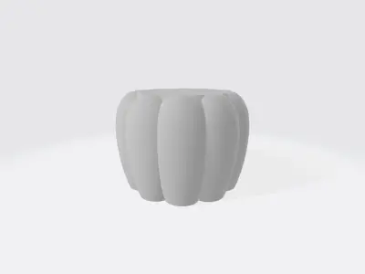 Pumpkin Pot and Planter for Halloween - Vase mode Free 3D print model