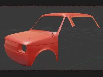 Fiat 126p 3D model