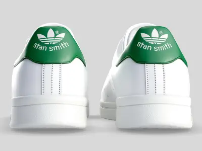 adidas stan smith green 3D model