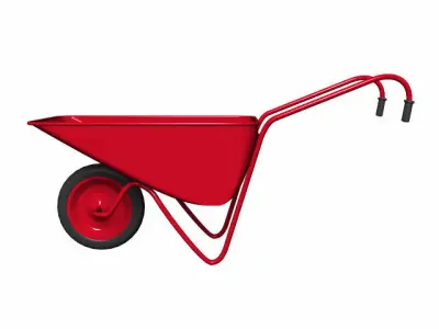 wheelbarrow Free 3D model