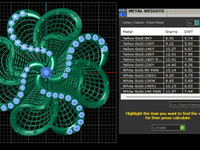 floral ring design 3D printable model   3D print model