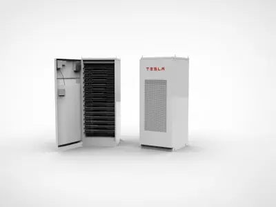 Tesla Powerpack 3D model