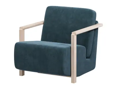 Franck Armchair by theinvisiblecollection 3D model
