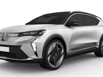 Renault Scenic E-Tech 2024 Low-poly 3D model