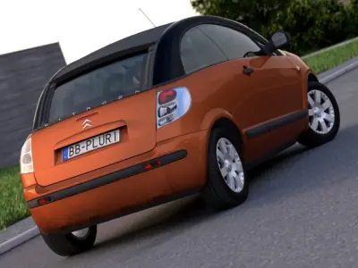 Citroen C3 Pluriel 2004 3D model