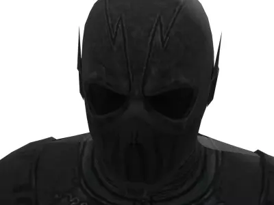 Zoom Villain from The Flash Free low-poly 3D model